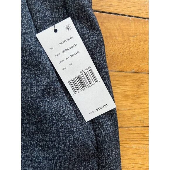 LIVERPOOL Renee Straight Leg Printed Knit Trouser Pants Womens Navy 36 A000525 - Picture 2 of 2